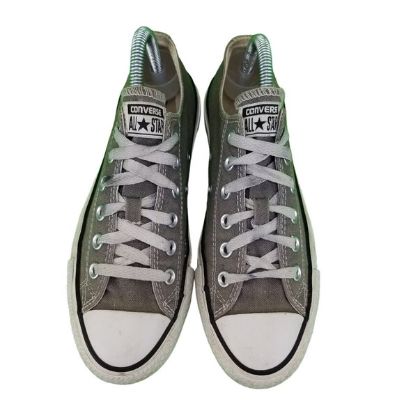 ✅Converse All Star Chuck Taylor Grey Low Top Canvas Sneakers Unisex Adult W7/M5 - Picture 5 of 16